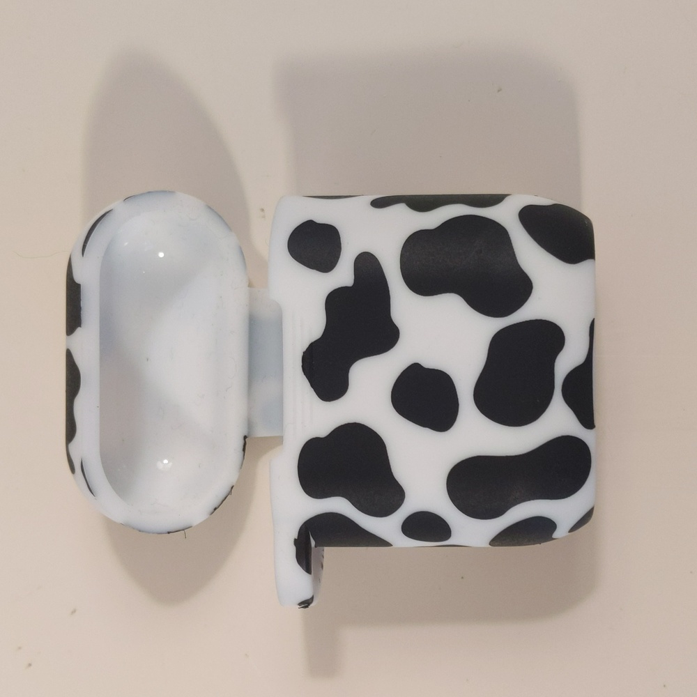 Free with $25 purchase! Cow airpod case, cow print, animal print wireless